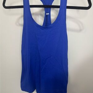 Lululemon Athletica Blue Tank Top Racerback Style
